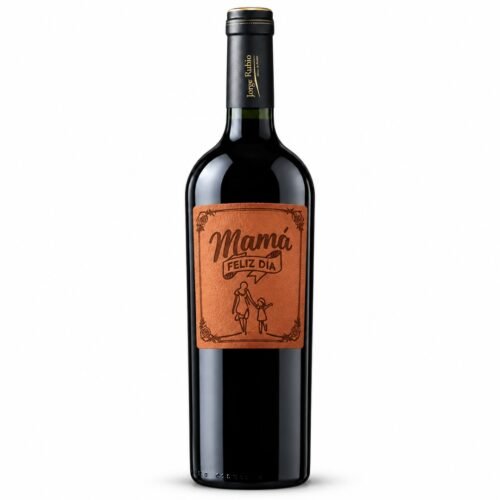 Vino Jorge Rubio Privado Reserva "Día de la Madre" 750ml | Etiqueta de Cuero